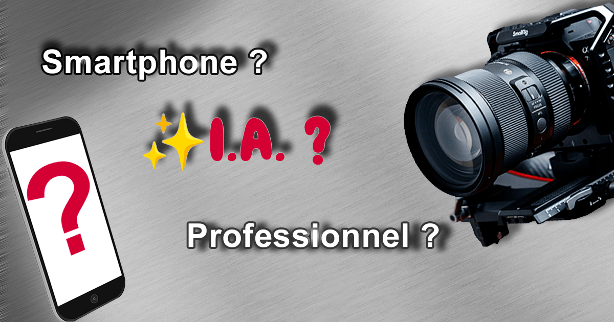 Communication visuelle TPE/PME : 6 points stratégiques pour choisir entre smartphone, IA et professionnel